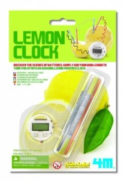 4M kidzlabs lemon clock