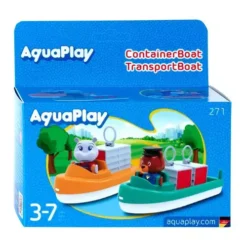 Aquaplay Buitenspeelgoed, Waterbaan Accessoires - Vrachtbootjes, 2st. -Speelwereld Aanbiedingen Winkel aquaplay buitenspeelgoed waterbaan accessoires vra 2