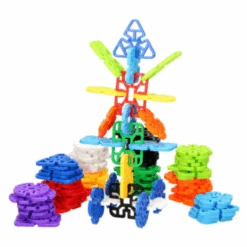 Bouwspeelgoed - Bouwrietjes In Opbergbox: Geometrie Sneeuwvlokken, 100 St. -Speelwereld Aanbiedingen Winkel bouwspeelgoed bouwrietjes in opbergbox geometrie s 2