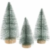 Creativ Company Creativ Company Kabouterdeurtjes, Accessoires - Kerstbomen Mini, Set Van 3