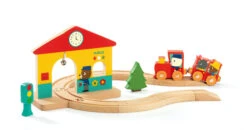 Djeco Djeco Treinbaan - Houten Treinbaan, Minitrain, 18M+