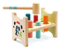 Djeco Houten Speelgoed - Houten Hamerbank Junzo Taptap, 18M+