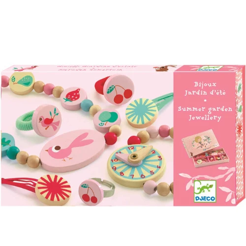Djeco Sieraden - Kinder Sieraden Set Summer Garden 1 Djeco Sieraden - Kinder Sieraden Set Summer Garden