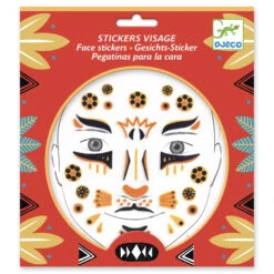 Djeco Verkleedkleding, Accessoires - Body Art Gezichtstickers Luipaard (Leopard)