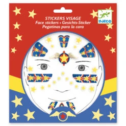Djeco Verkleedkleding, Accessoires - Body Art Gezichtstickers Superheld (Super Hero)