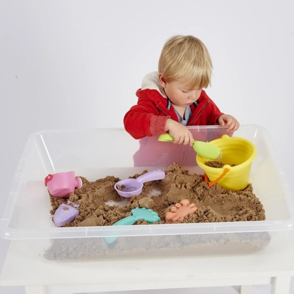 EdxEducation Buitenspeelgoed - Transparante Zand- En Water Speelbak 2 EdxEducation Buitenspeelgoed - Transparante Zand- En Water Speelbak - Afbeelding 2