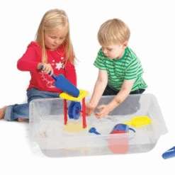 EdxEducation Buitenspeelgoed - Transparante Zand- En Water Speelbak 8 EdxEducation Buitenspeelgoed - Transparante Zand- En Water Speelbak -Speelwereld Aanbiedingen Winkel edxeducation buitenspeelgoed transparante zand en 3