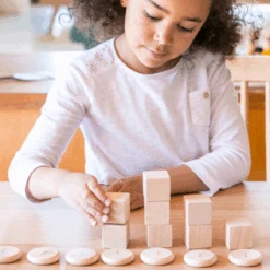 Grapat Houten Munten Met Getallen, 60st. (Coins To Count) -Speelwereld Aanbiedingen Winkel grapat houten munten met getallen 60st coins to co 2