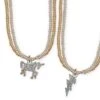 Great Pretenders Ketting - Glitter Unicorn / Lighting