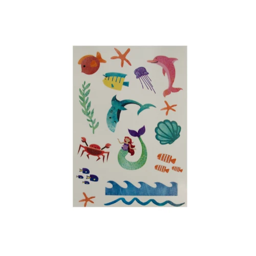 Great Pretenders Verkleden, Accessoires - Zeemeerminnen Tattoos 1 Great Pretenders Verkleden, Accessoires - Zeemeerminnen Tattoos