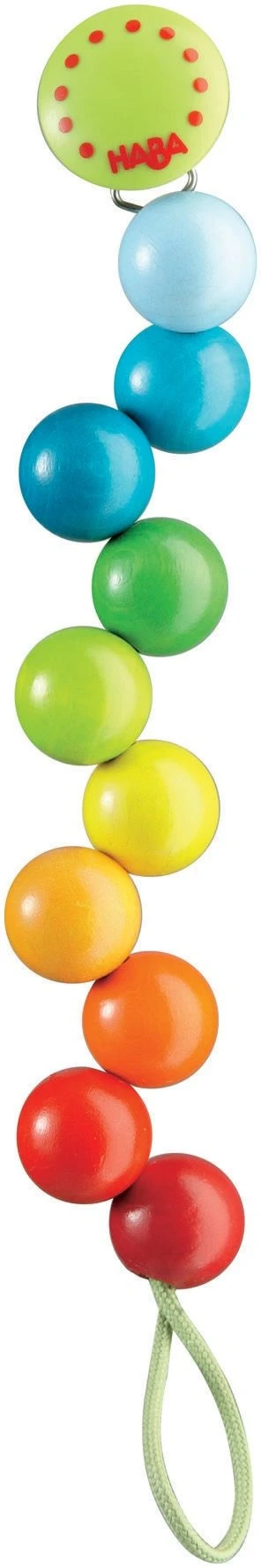 HABA HABA Speenketting Regenboogparels 1 HABA HABA Speenketting Regenboogparels