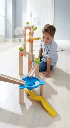 HABA (UA) Knikkerbaan - Uitbreidingsset - Circle Drift -Speelwereld Aanbiedingen Winkel haba ua knikkerbaan uitbreidingsset circle drift 3