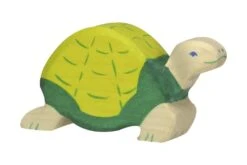 Holztiger Wildernis: schildpad 10x2x6cm, hout