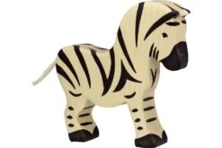 Holztiger Wildernis: zebra 15x3x14cm, hout