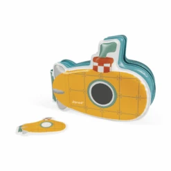 Janod Badspeelgoed - Badboek Mijn Duikboot, 1+ -Speelwereld Aanbiedingen Winkel janod badspeelgoed badboek mijn duikboot 1 4