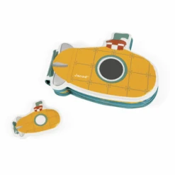 Janod Badspeelgoed - Badboek Mijn Duikboot, 1+ -Speelwereld Aanbiedingen Winkel janod badspeelgoed badboek mijn duikboot 1 6