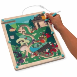 Janod Educatief - Magnetisch Doolhof Bos -Speelwereld Aanbiedingen Winkel janod educatief magnetisch doolhof bos 2