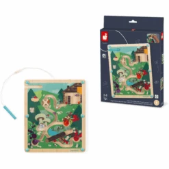 Janod Educatief - Magnetisch Doolhof Bos -Speelwereld Aanbiedingen Winkel janod educatief magnetisch doolhof bos 4