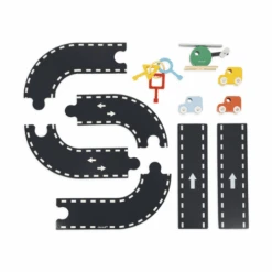 Janod Houten Speelgoed - Bolid, Garage, 2+ -Speelwereld Aanbiedingen Winkel janod houten speelgoed bolid garage 2 3