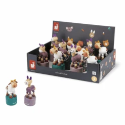 Janod Pocket - Koe En Ezel -Speelwereld Aanbiedingen Winkel janod pocket koe en ezel 5