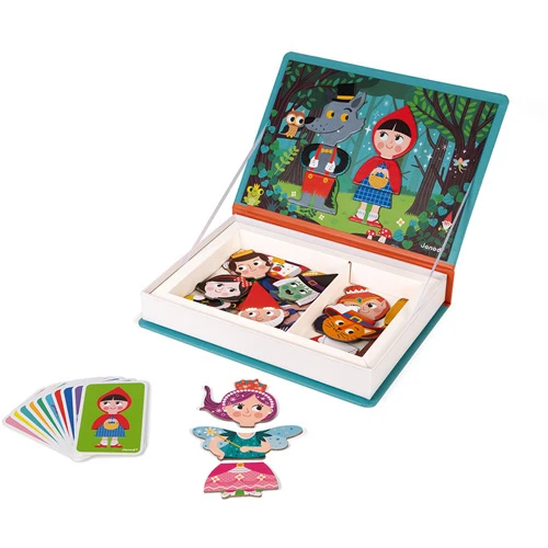 Janod Speelgoed, Magneetboek - Sprookjes (Magnetibook) 2 Janod Speelgoed, Magneetboek - Sprookjes (Magnetibook) - Afbeelding 2