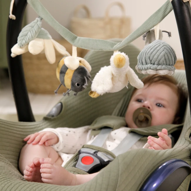 Little Dutch Babyspeelgoed - Wagenspanner Mint Gans (Little Goose) 3 Little Dutch Babyspeelgoed - Wagenspanner Mint Gans (Little Goose) - Afbeelding 3