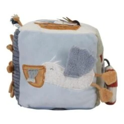 Little Dutch Little Dutch Babyspeelgoed, Zacht Speegoed - Zeevaart Zachte Activiteitenkubus (Sailors Bay) -Speelwereld Aanbiedingen Winkel little dutch little dutch babyspeelgoed zacht spee 2