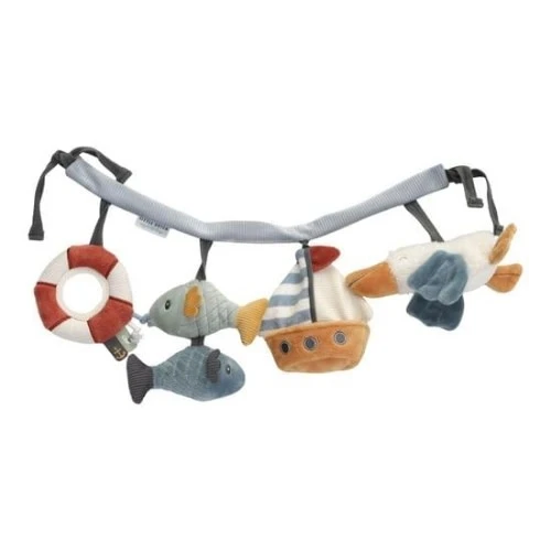 Little Dutch Little Dutch Wagenspanner - Autostoelspeeltje Sailors Bay 1 Little Dutch Little Dutch Wagenspanner - Autostoelspeeltje Sailors Bay