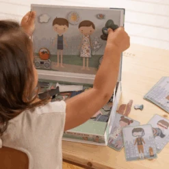 Little Dutch Magnetisch Speelbord Jim&Rosa -Speelwereld Aanbiedingen Winkel little dutch magnetisch speelbord jim rosa 2