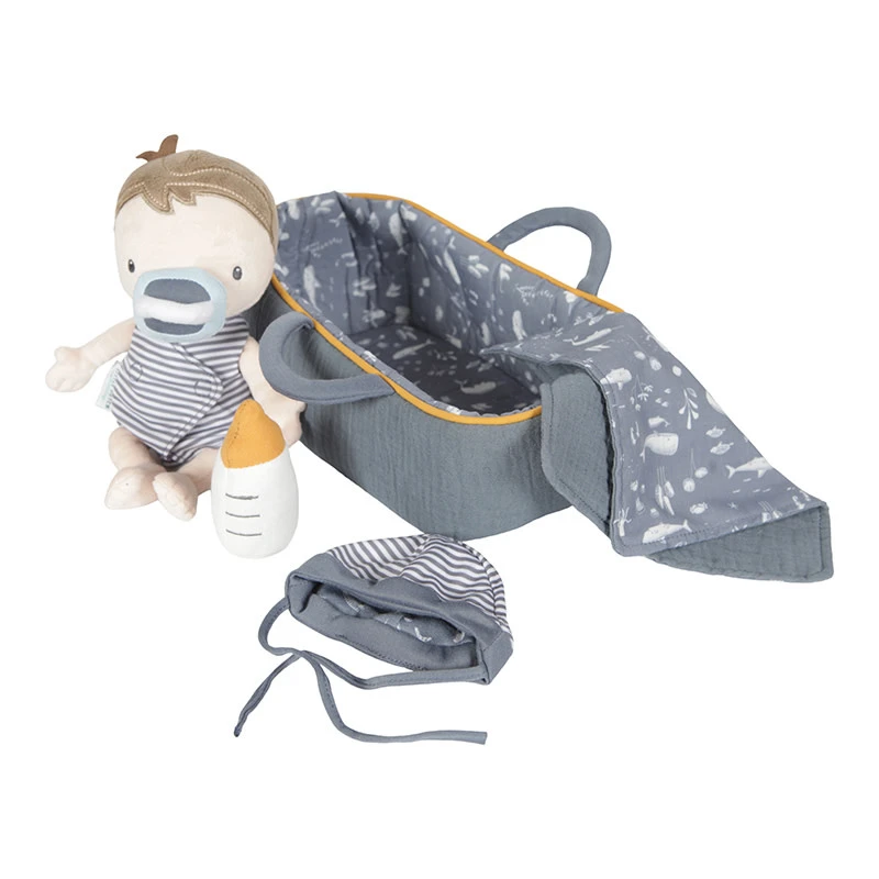 Little Dutch Poppen - Knuffelpop Babypop Jim Incl. Accessoires 3 Little Dutch Poppen - Knuffelpop Babypop Jim Incl. Accessoires - Afbeelding 3