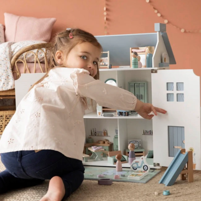 Little Dutch Poppenhuis Accessoires - Uitbreidingsset Kinderkamer 3 Little Dutch Poppenhuis Accessoires - Uitbreidingsset Kinderkamer - Afbeelding 3