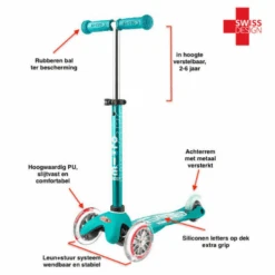 Microstep Mini Deluxe LED Groen 5 Microstep Mini Deluxe LED Groen -Speelwereld Aanbiedingen Winkel microstep mini deluxe led groen 2