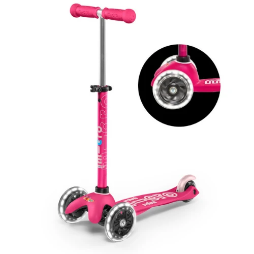 Microstep Mini Deluxe LED Roze 1 Microstep Mini Deluxe LED Roze