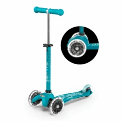 Microstep Mini Step - Aqua, Deluxe LED, 2-6 11 Microstep Mini Step - Aqua, Deluxe LED, 2-6 -Speelwereld Aanbiedingen Winkel microstep mini step aqua deluxe led 2 6 5