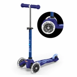 Microstep Mini Step - Blauw, Deluxe, LED, 2-6 -Speelwereld Aanbiedingen Winkel microstep mini step blauw deluxe led 2 6 4