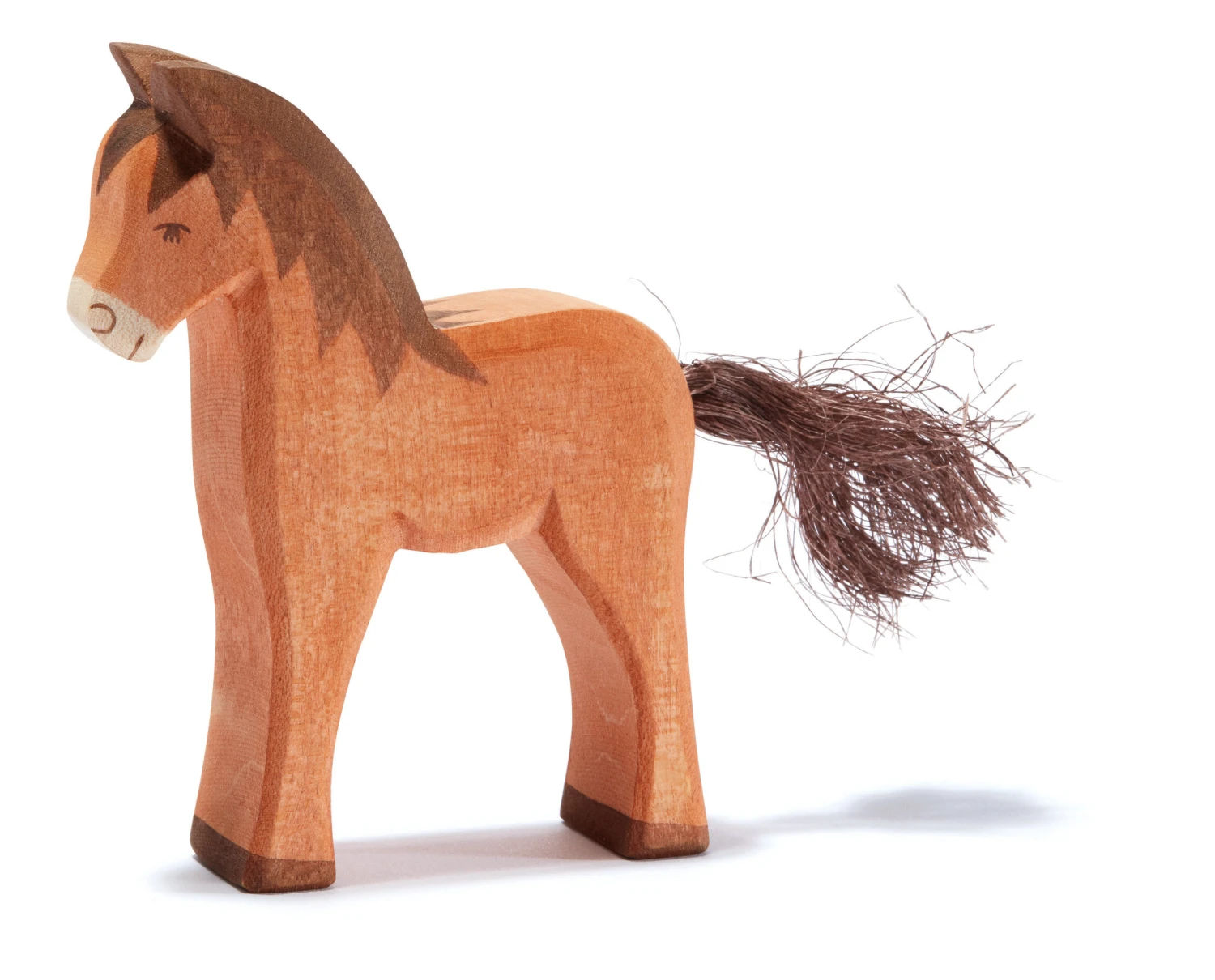 Ostheimer Ostheimer Houten Speelfiguren - Veulen Bruin 1 Ostheimer Ostheimer Houten Speelfiguren - Veulen Bruin