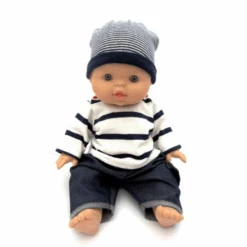 Paola Reina Poppen - Pop Gordi Jongen, Gekleed Bretons, 34cm