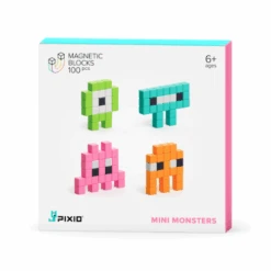 Pixio Magnetische Bouwblokjes - Mini Monsters