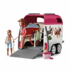 Schleich Horse Club - Avontuur Met Auto En Trailer -Speelwereld Aanbiedingen Winkel schleich horse club avontuur met auto en trailer 2