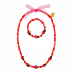 Souza! Kindersieraden - Ketting & Armband Set Lieveheersbeestje