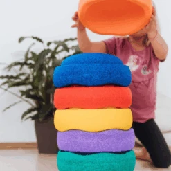 Stapelstein Stapelstenen Rainbow Set Van 6 8 Stapelstein Stapelstenen Rainbow Set Van 6 -Speelwereld Aanbiedingen Winkel stapelstein stapelstenen rainbow set van 6 2