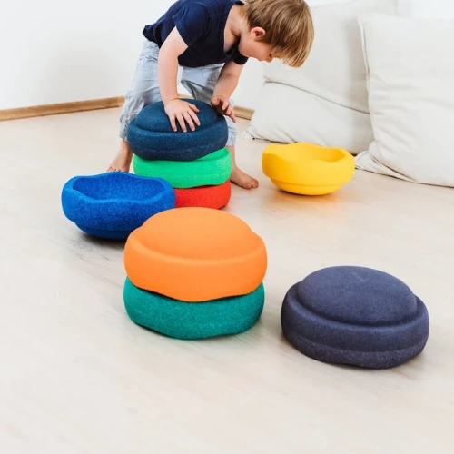 Stapelstein Stapelstenen Rainbow Set Van 6 5 Stapelstein Stapelstenen Rainbow Set Van 6 - Afbeelding 5