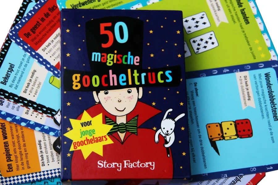 Story Factory 50 Magische Goocheltrucs 2 Story Factory 50 Magische Goocheltrucs - Afbeelding 2
