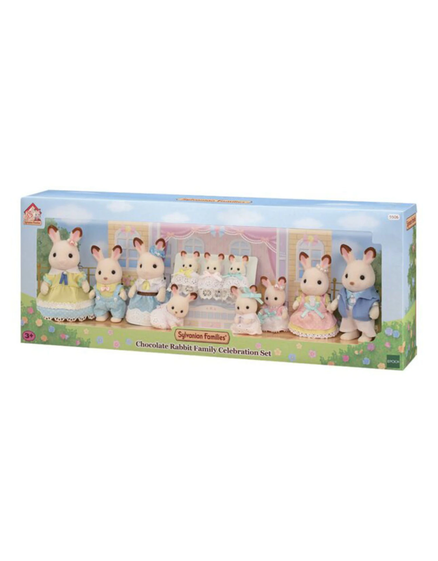 Sylvanian Families Familie Chocoladekonijn (Jubileum Set 35 Jaar) 2 Sylvanian Families Familie Chocoladekonijn (Jubileum Set 35 Jaar) - Afbeelding 2