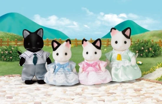 Sylvanian Families Sylvanian Families - Familie Tuxedo Kat 1 Sylvanian Families Sylvanian Families - Familie Tuxedo Kat