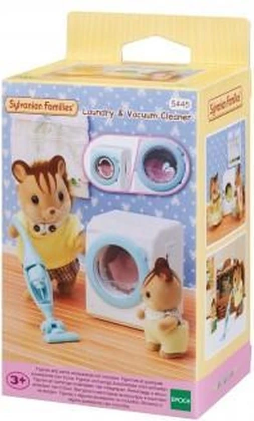 Sylvanian Families Sylvanian Families - Wasmachine & Stofzuiger 1 Sylvanian Families Sylvanian Families - Wasmachine & Stofzuiger