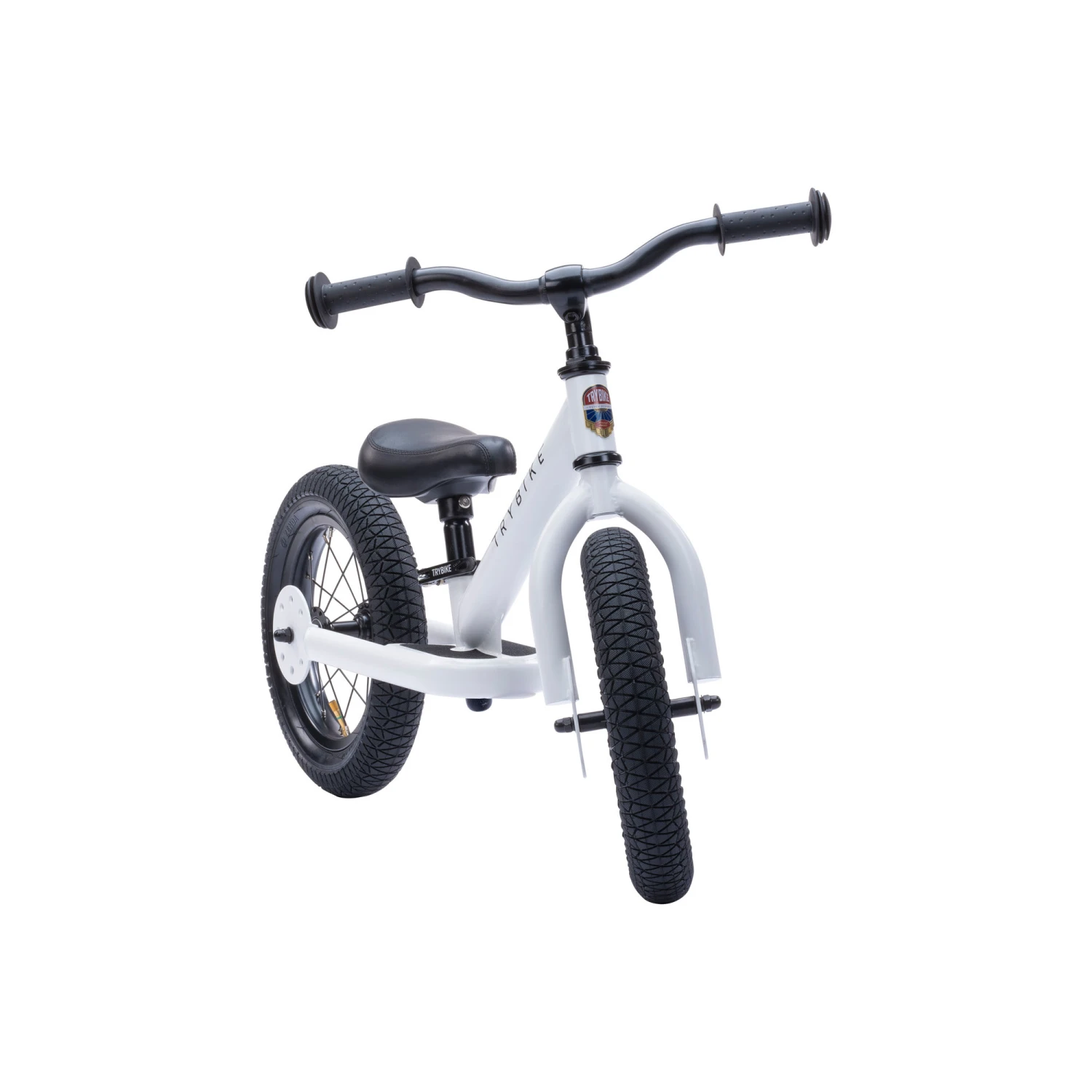 Trybike Steel Tweewieler - Mat Wit 2 Trybike Steel Tweewieler - Mat Wit - Afbeelding 2