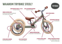 Trybike Steel Tweewieler - Mat Wit 9 Trybike Steel Tweewieler - Mat Wit -Speelwereld Aanbiedingen Winkel trybike steel tweewieler mat wit 4
