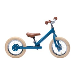 Trybike Steel Tweewieler - Vintage Blauw