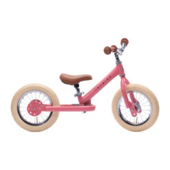 Trybike Steel Tweewieler - Vintage Roze